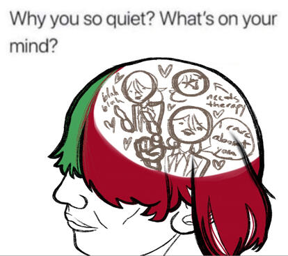 Somethinonurmind?